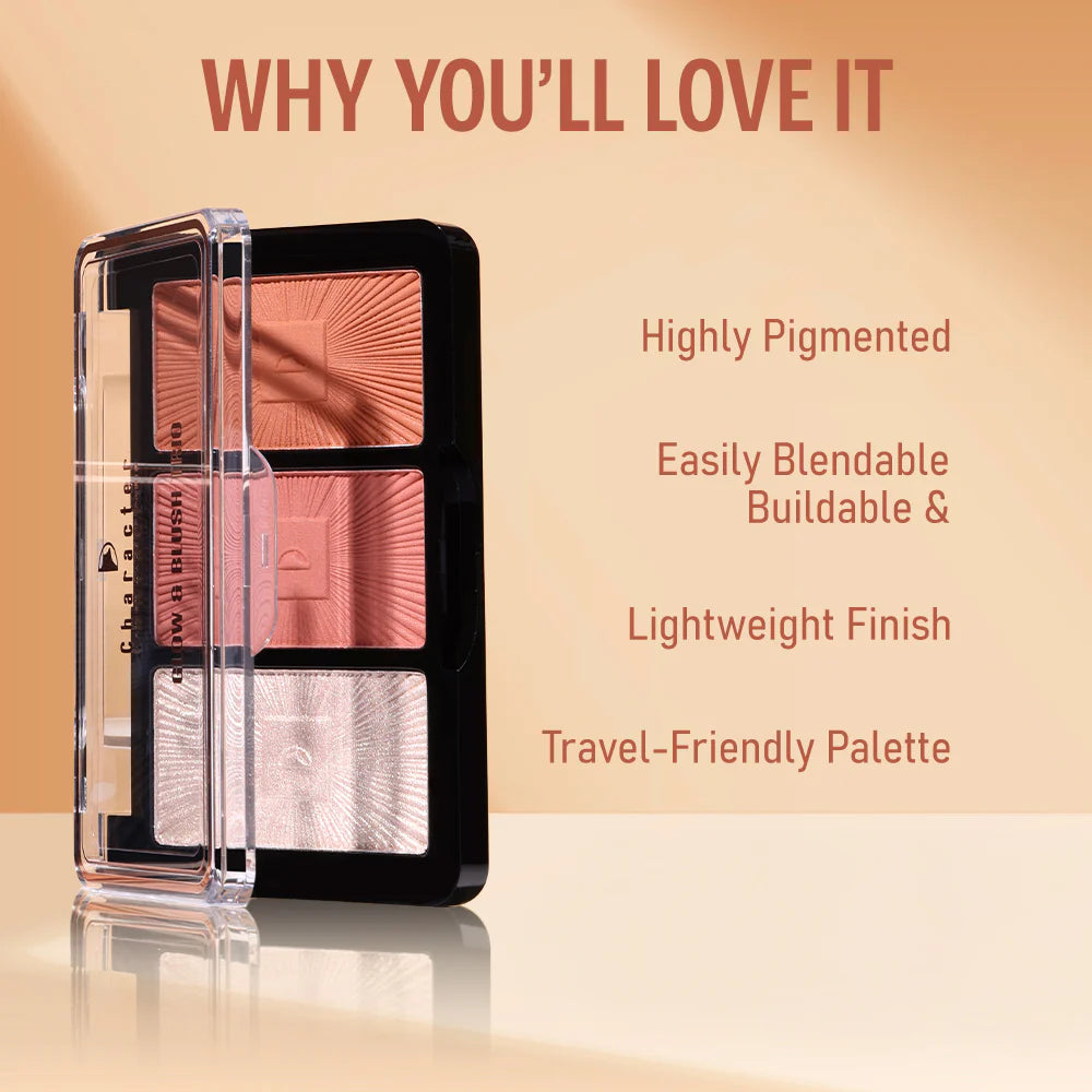 Character Glow & Blush Trio 13.5g