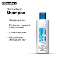 L'OREAL PROFESSIONNEL PARIS Xtenso Care Shampoo For Straightened Hair, 250 ML |Shampoo for Starightened Hair|Shampoo with Pro Keratin & Incell Technology