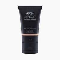 NYKAA SkinShield Anti-Pollution Matte Foundation - Frisky Creme- 03 ( 30ml )