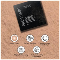 RENEE Face Base Compact - Chestnut Beige, 9 gm