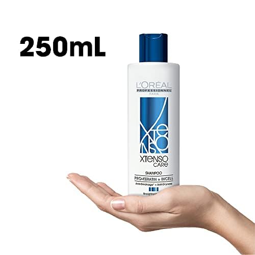 L'OREAL PROFESSIONNEL PARIS Xtenso Care Shampoo For Straightened Hair, 250 ML |Shampoo for Starightened Hair|Shampoo with Pro Keratin & Incell Technology