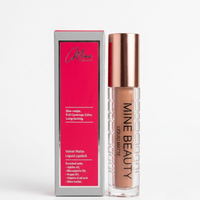 MIne Beauty Velvet Matte Liquid Lipstick One - Swipe,Full Coverage Color,Long Lasting 3.5g