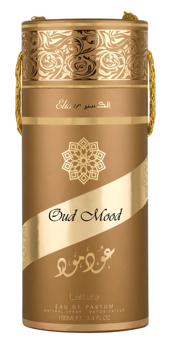 Lattafa Oud Mood Elixir Long Lasting Perfume For Men & Women Eau De Parfum 100ml