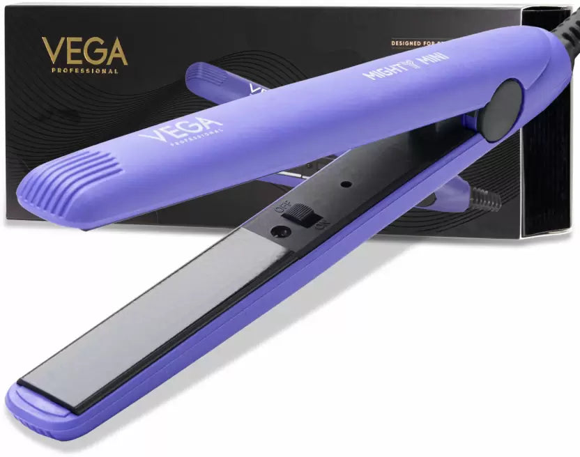 Vega Professional Mighty Mini Hair Straightener-Purple