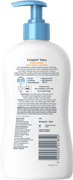 Cetaphil BABY DAILY LOTION WITH ORGANIC CALENDULA FACE AND BODY (400 ml)