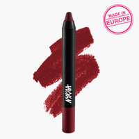 NYKAA Matte-ilicious Lip Crayon Lipstick Perfect Plum 02