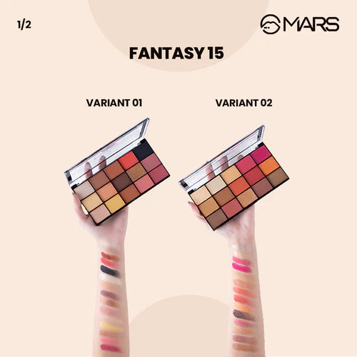 MARS 15 Color 2 Eyeshadow Palette 22.5g