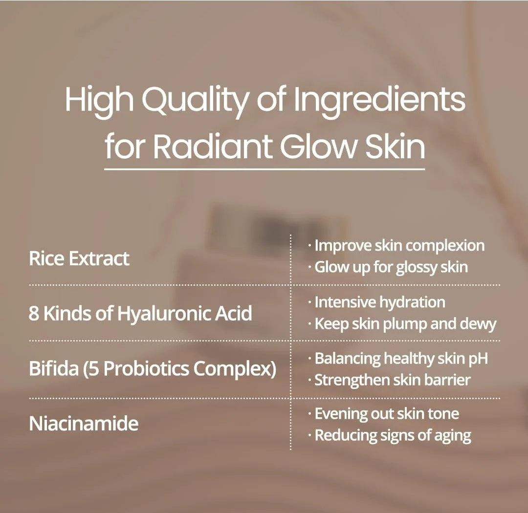 FARMSTAY Rice & Bifida Complexion Cream 55ml