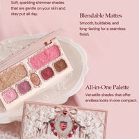 Flower Knows Strawberry Cupid Makeup Palette S02 Cupids Mischief
