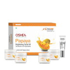 Oshea Herbals Papaya Facial Kit – Deep Cleansing, Instant Glow & Brightening Facial at Home All Skin Type 209g