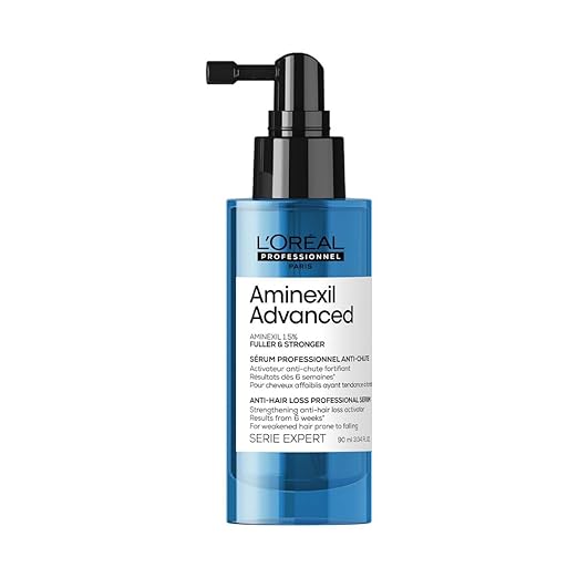 L’Oréal Professionnel Scalp Advanced Aminexil Advanced Anti-Hair Loss Activator Serum 90ml | Leave-In Serum for Hair Loss with 1.5% Aminexil| Spray Format for Men & Women