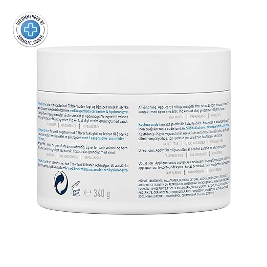 CeraVe Moisturizing Cream For Dry To Very Dry Skin 340g (Made In India)