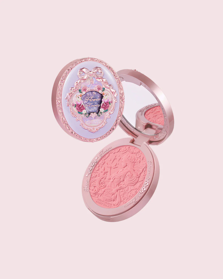 Flower Knows Midsummer Fairytales Velvet Embossed Blush