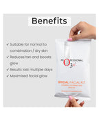 O3+ Bridal Facial Kit Vitamin C Glowing Skin (78ml+84ml)