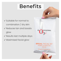 O3+ Bridal Facial Kit Vitamin C Glowing Skin (67g+69ml)