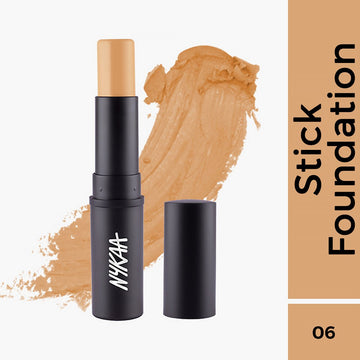 Nykaa SKINgenius Foundation Stick Conceal Contour & Corrector - Golden Hazelnut 06