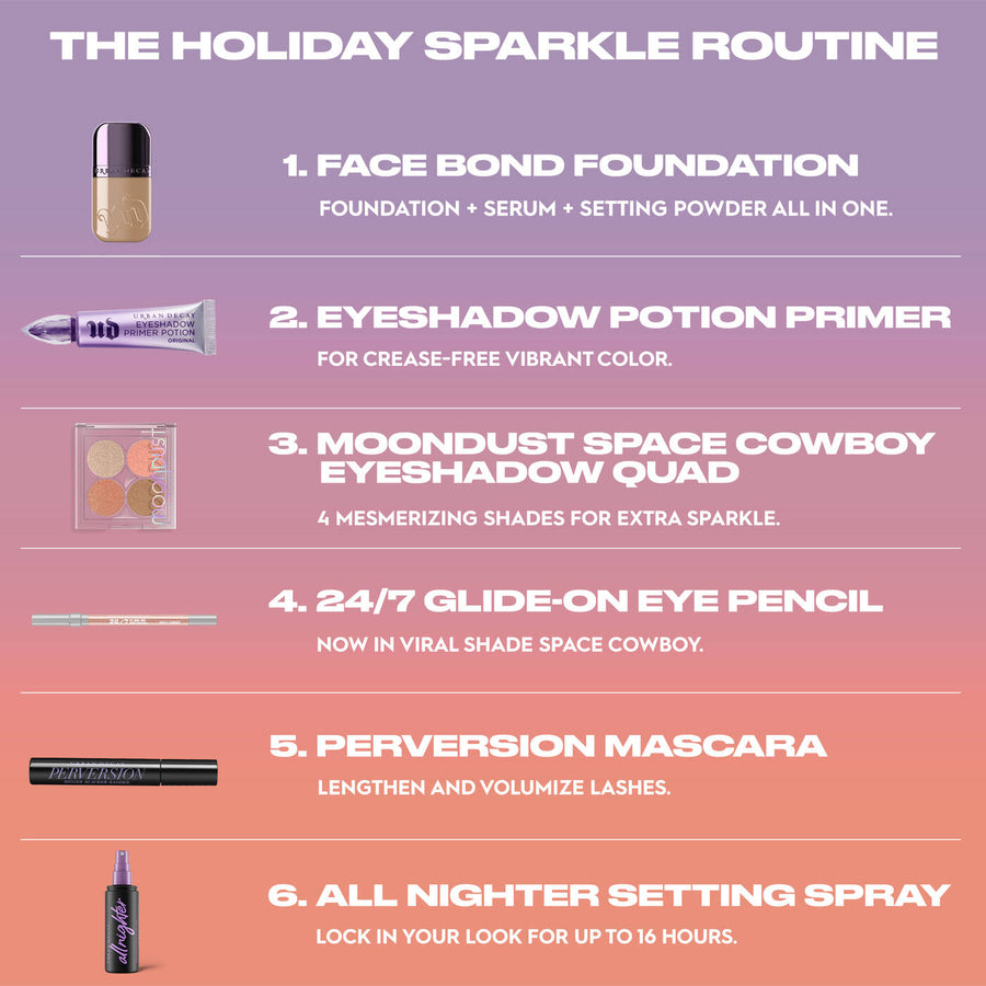 Urban Decay Moondust Space Cowboy Eyeshadow Quad (LIMITED EDITION)