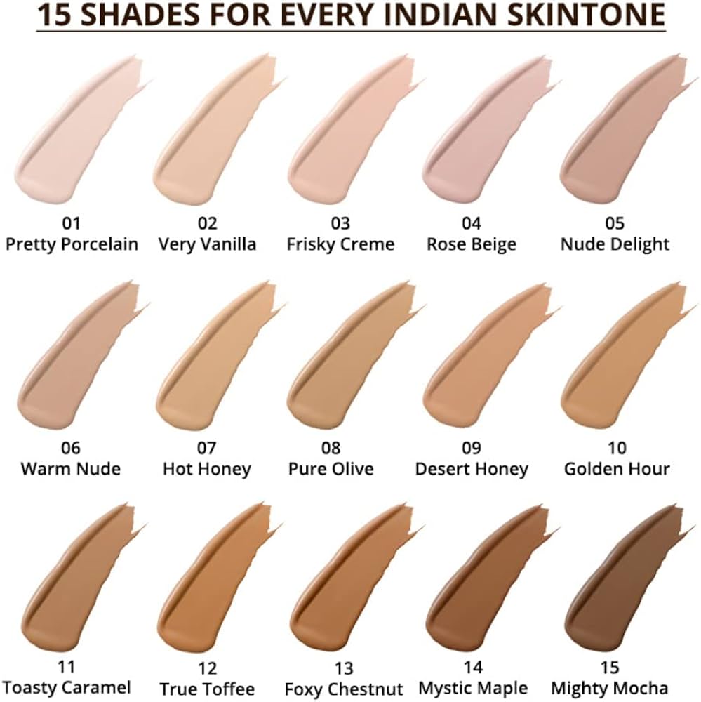 Nykaa SkinShield Anti-Pollution Matte Foundation - Pretty Porcelain 01 ( 30ml )