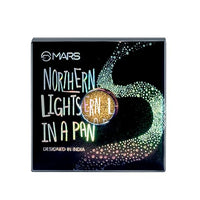 MARS Northern Lights in a Pan Powder Based Shimmery Eyeshadow Palette, 5g Swirling Sweden | Longlasting, With a High Shiny Finish | Intense Coverage | Highly Pigmented (ES03-01) (Gold)