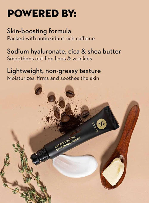 Sugar Cosmetics Coffee Culture Eye Firming Cream 15ml