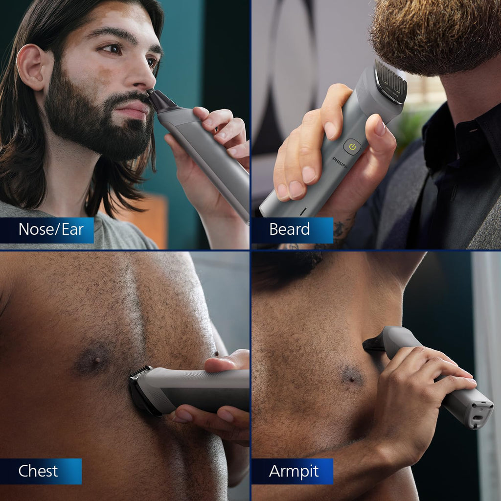 Philips India's No.1 Men's Trimmer | Skin Safe Grooming I 13-in-1 MG5930/65