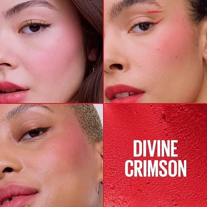 Maybelline Cloudtopia Cheek & Lip Mousse Blush | Lightweight, Pigmented Mousse 5g