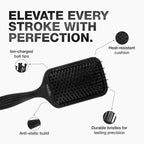 Ikonic Professional  Ebony Pro Paddle Hair Brush