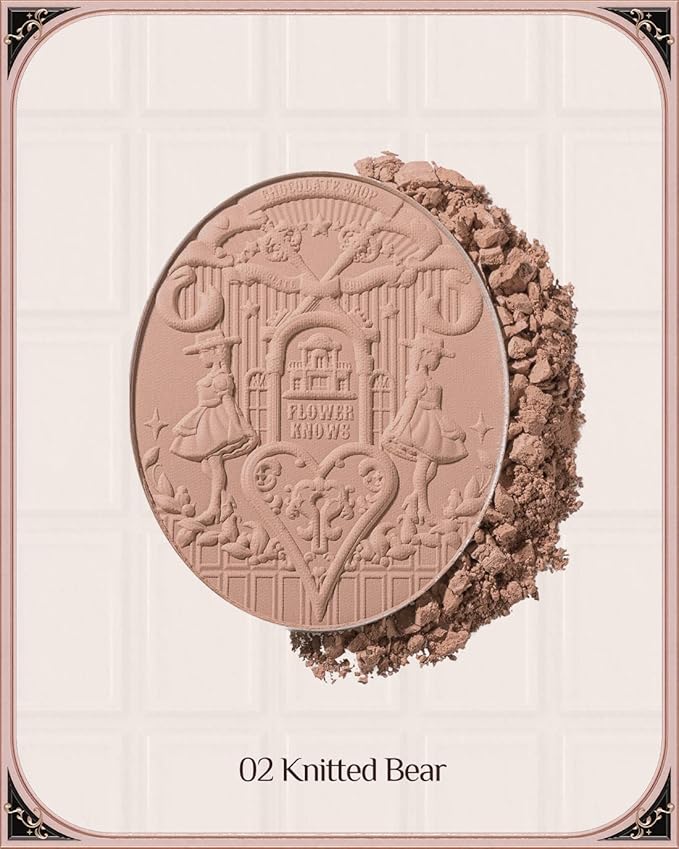 Flower Knows Chocolate Wonder Shop Embossed Blush