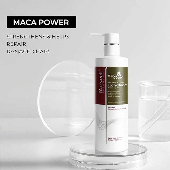 Karseell Maca Power Conditioner Smooth Glossy for Dry and Damaged Hair 500ml