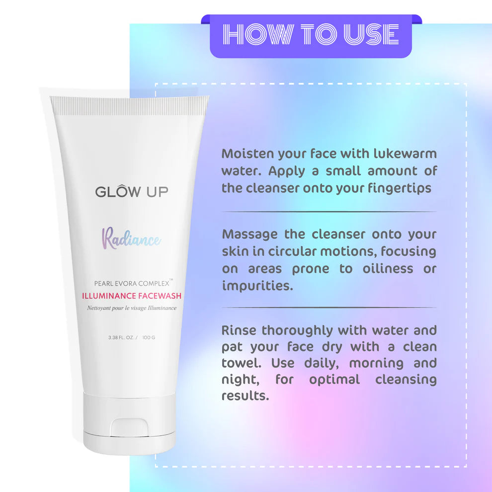 Glow Up RADIANCE ILLUMINANCE FACEWASH - 100g