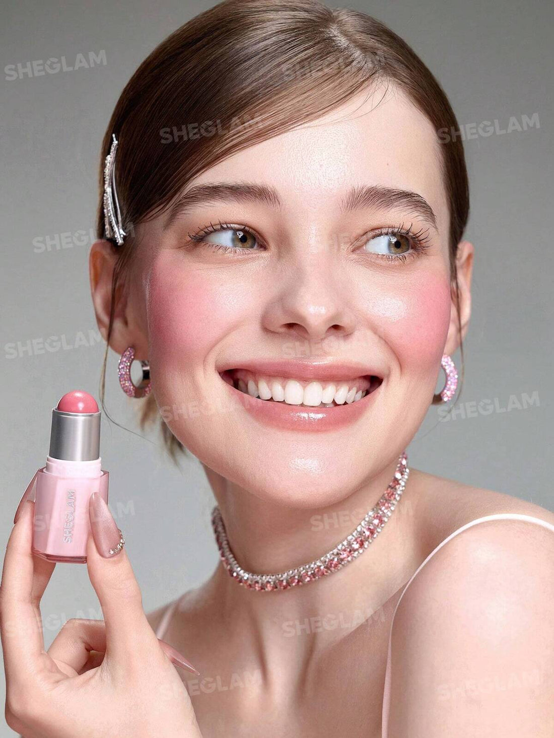 SHE GLAM Buttery Bliss Blush Stick-Guava Juice 6g