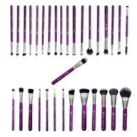 London Prime Glamstrokes 32 Pcs Budget friendly Brush Set (Lavender)