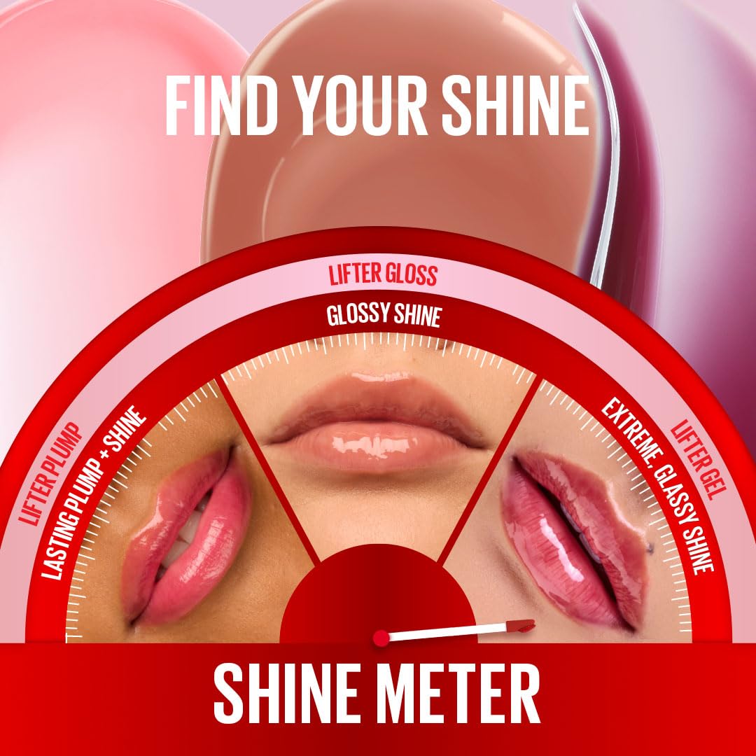 Maybelline New York Lifter Gel Lip Oil In Gel, Sugar Spritz, 6.6ml