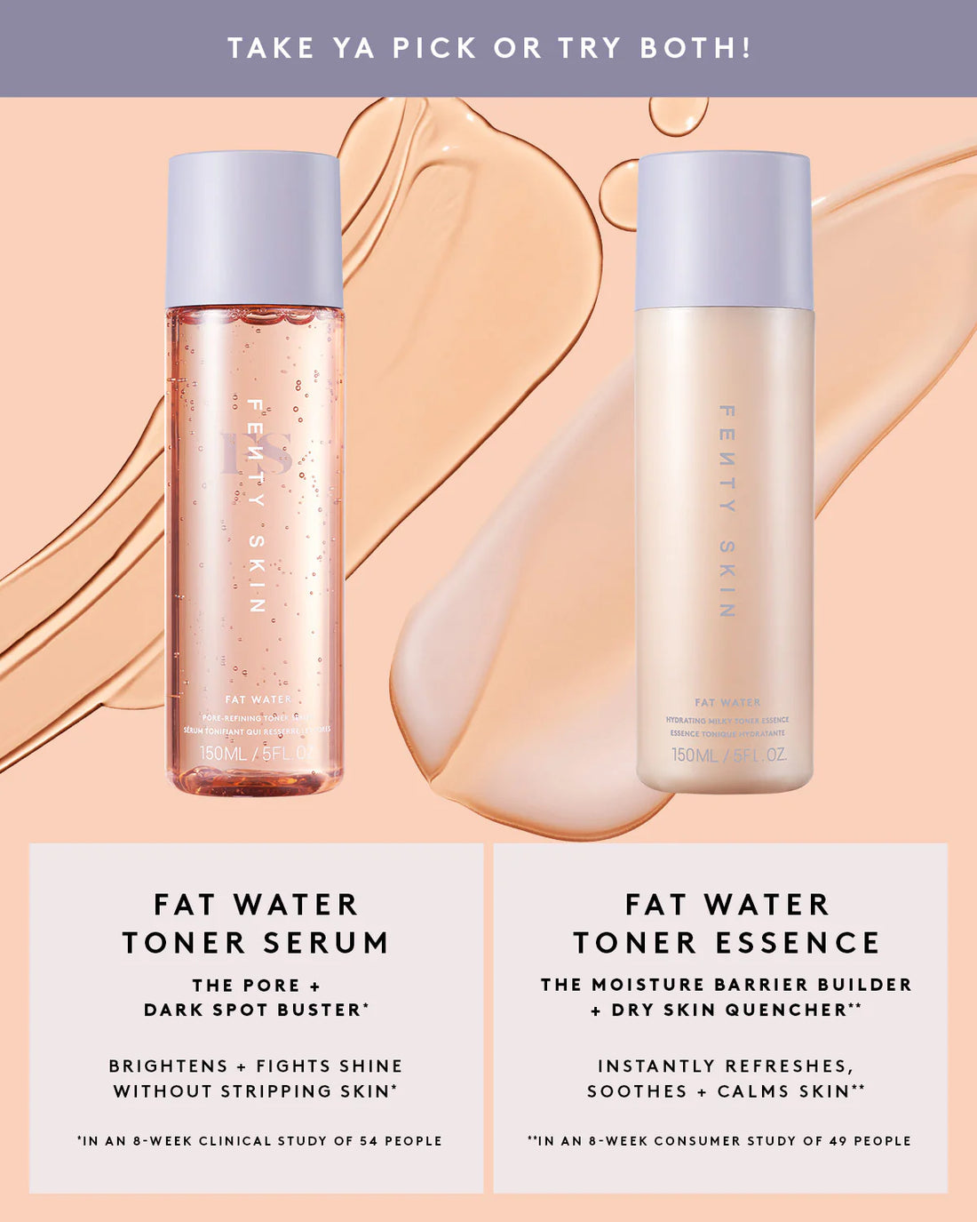 Fenty Skin Fat Water Hydrating Milky Toner Essence 150ml