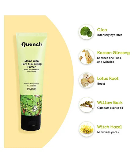 Quench Botanics Mama Cica Pore minimizing Primer - 30 ml