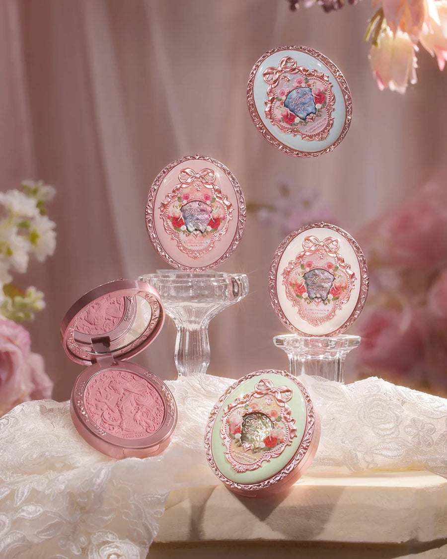 Flower Knows Midsummer Fairytales Velvet Embossed Blush