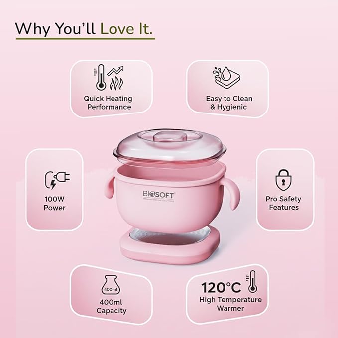 Biosoft Foldable Wax Heater For Waxing