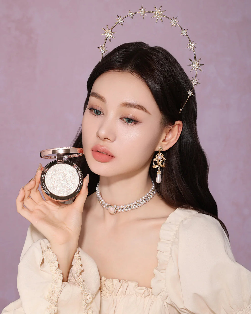 Flower Knows Little Angel Collection Embossed Highlighter