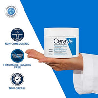 CeraVe Moisturizing Cream For Dry To Very Dry Skin 340g (Made In India)