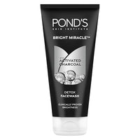 POND's Ponds Bright Miracle Detox Facewash With 10X Power Of Charcoal, 200Gm (Pack Of 2)