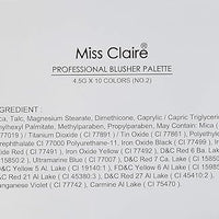 Miss Claire Professional Eyeshadow Palette - 1 (48gm)