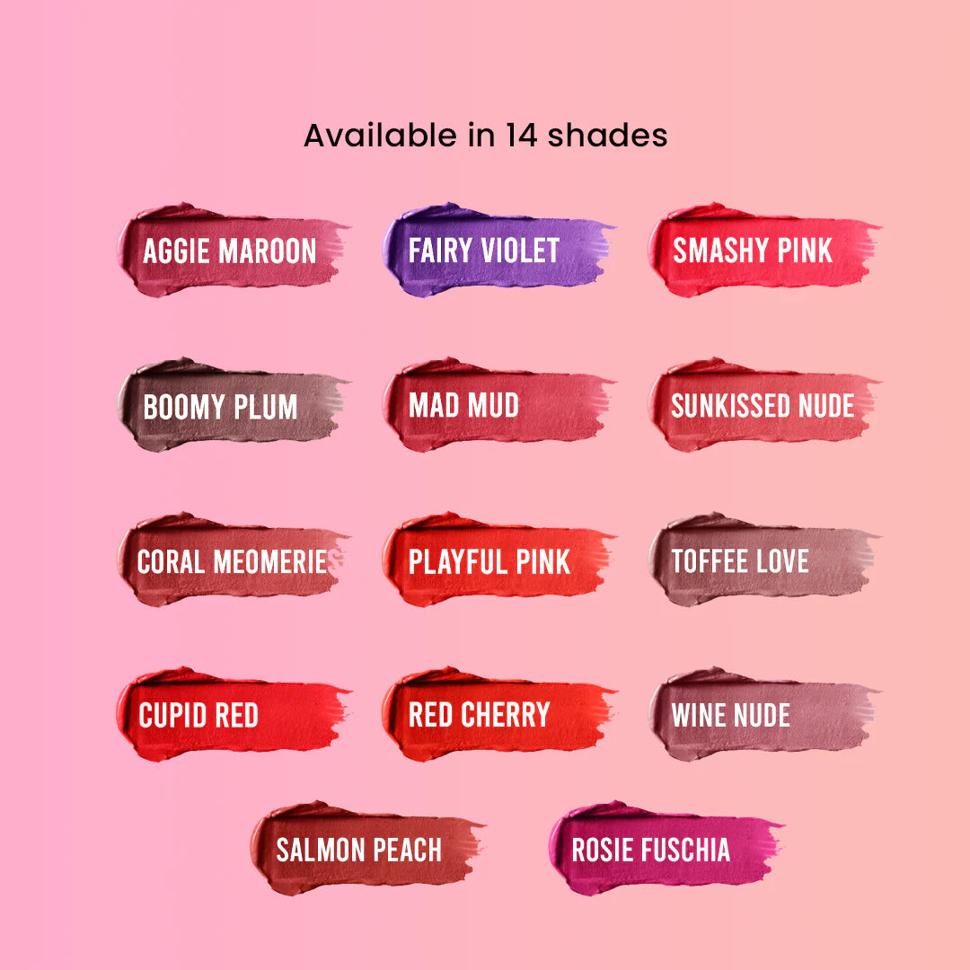 Lenphor Matte Crayon Lipstick Cruelty Free Playfull Pink