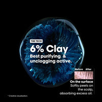 Loreal Paris Proffessional [Scalp Advanced] Anti-oiliness 2-in-1 deep purifier clay 250ml