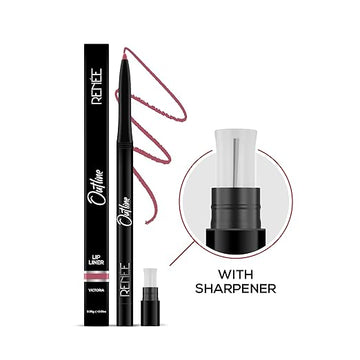 RENEE Outline Lip Liner With Built-in Sharpener 01 Victoria 0.35gm