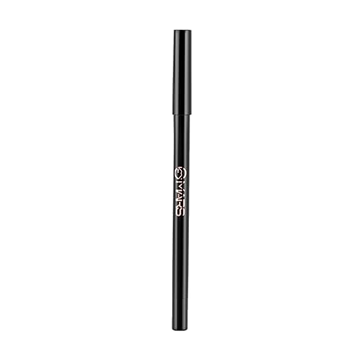 MARS Won'T Smudge Won'T Budge Smooth Glide Matte Kajal | Long Stay & Waterproof (1.4G) (03-Velour Black)