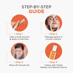 Oshea Herbals Papaya Clean Anti Blemish Facewash 150ml