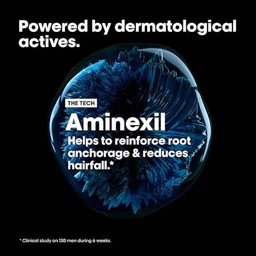 L’Oréal Professionnel Scalp Advanced Aminexil Advanced Anti-Hair Loss Activator Serum 90ml | Leave-In Serum for Hair Loss with 1.5% Aminexil| Spray Format for Men & Women