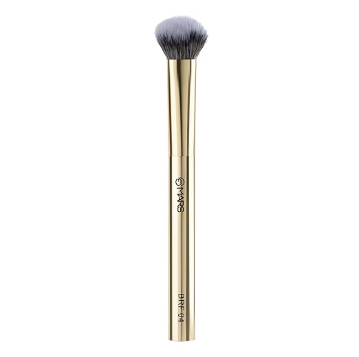 MARS Artist's Arsenal Professional Dense Highlighter Brush For Face | Precise Synthetic Bristles | Feather Soft Touch | Professional Makeup Brush BRF-04