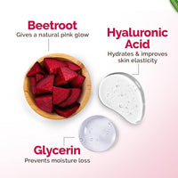 Mamaearth Beetroot Hydraful Light Moisturizing Cream with Beetroot & Hyaluronic Acid | For Hydrated Pink Glow | For Face, Hand & Body | 24H Moisturization | Quick Absorbing | Non-Greasy | Soft Moisturizer | 200g