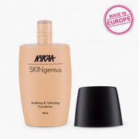 Nykaa SKINgenius Sculpting & Hydrating Dewy Foundation For Dry Skin - Warm Sand - 03